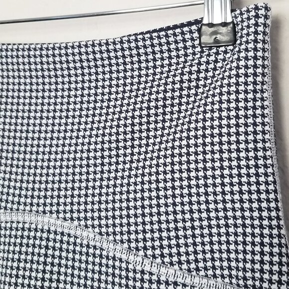 SPANX Booty Boost Active Houndstooth Leggings Ankle Spanxshape Navy White S $118 - Picture 8 of 16